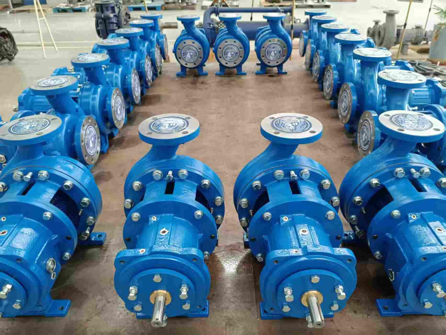 Onnistunut toimitus ja tuleva 20 kemiallisen prosessipumpun toimitus eurooppalaiselle asiakkaalle